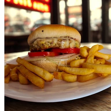 Hamburguesa de Pollo