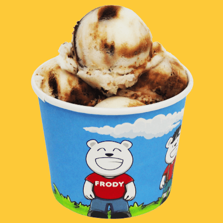 Helado de Roll de Canela