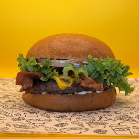 HAMBURGUESA CLASICA