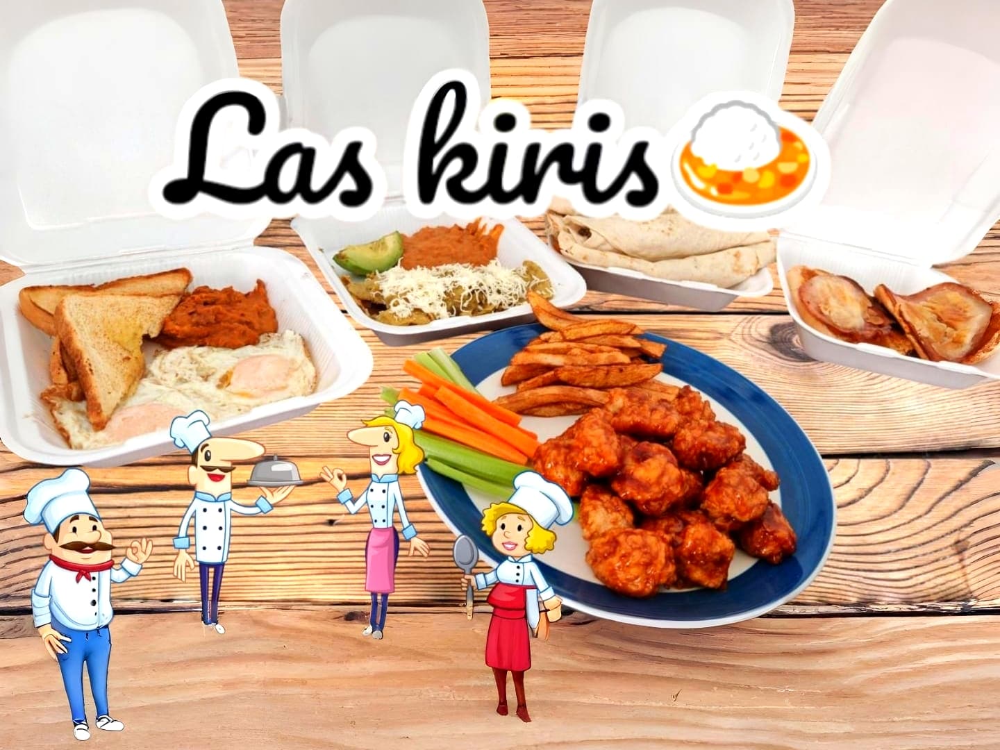 Las Kirys (desayunos, burritos, boneless y más)