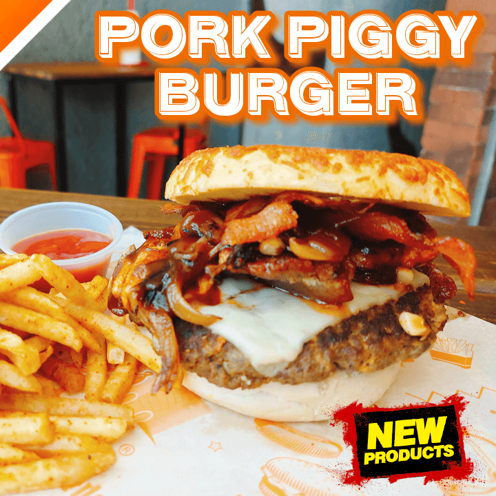 Pork Piggy Burger