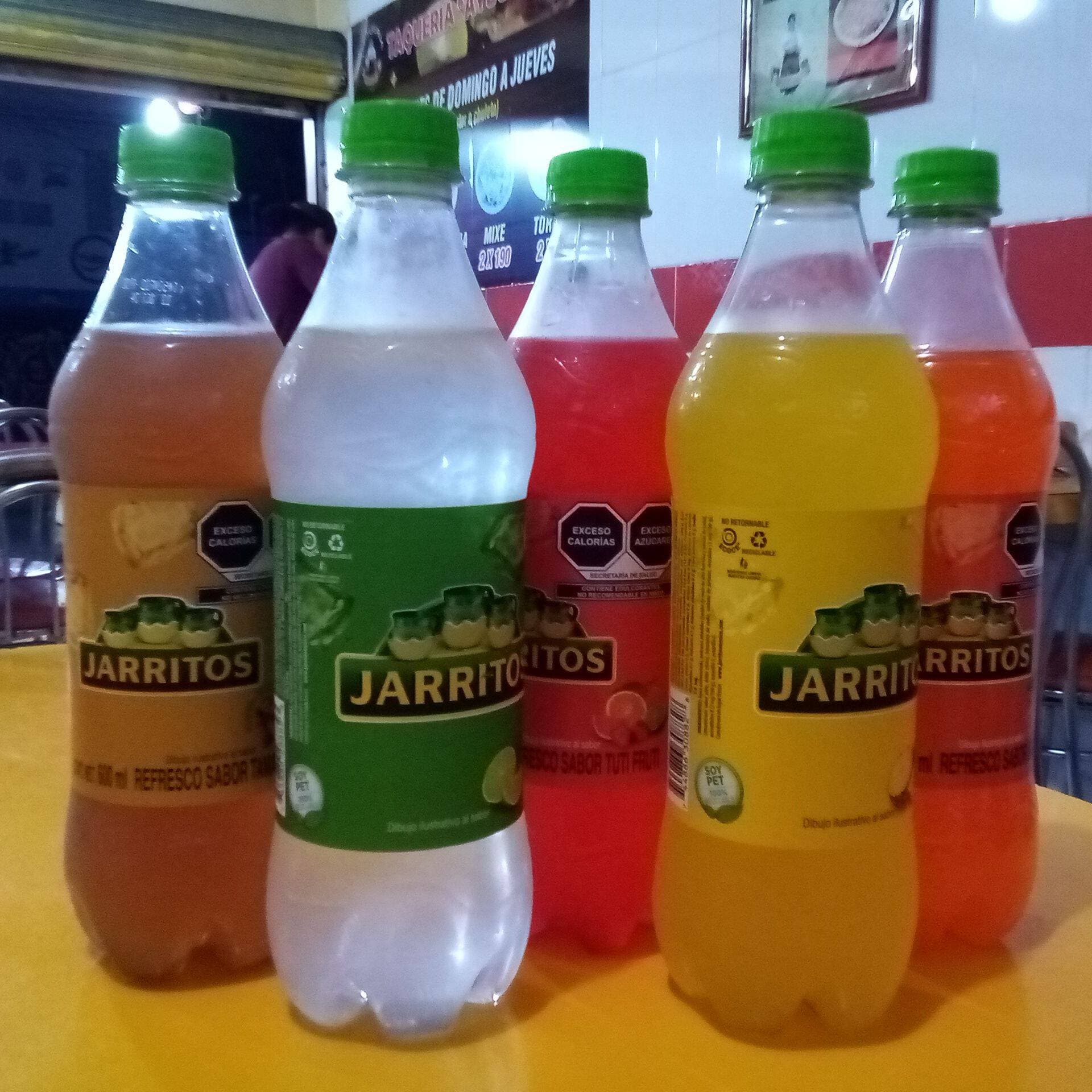 Refresco 600 ml. Jarritos de sabores