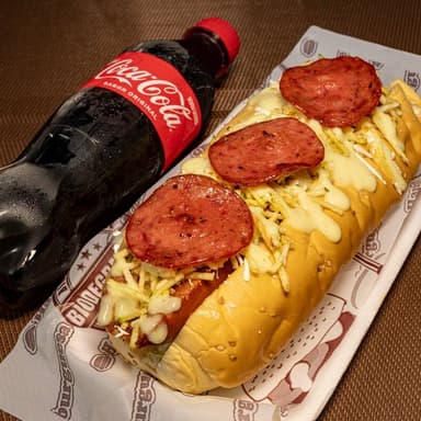 Perro Suizo + Coca Cola 400Ml