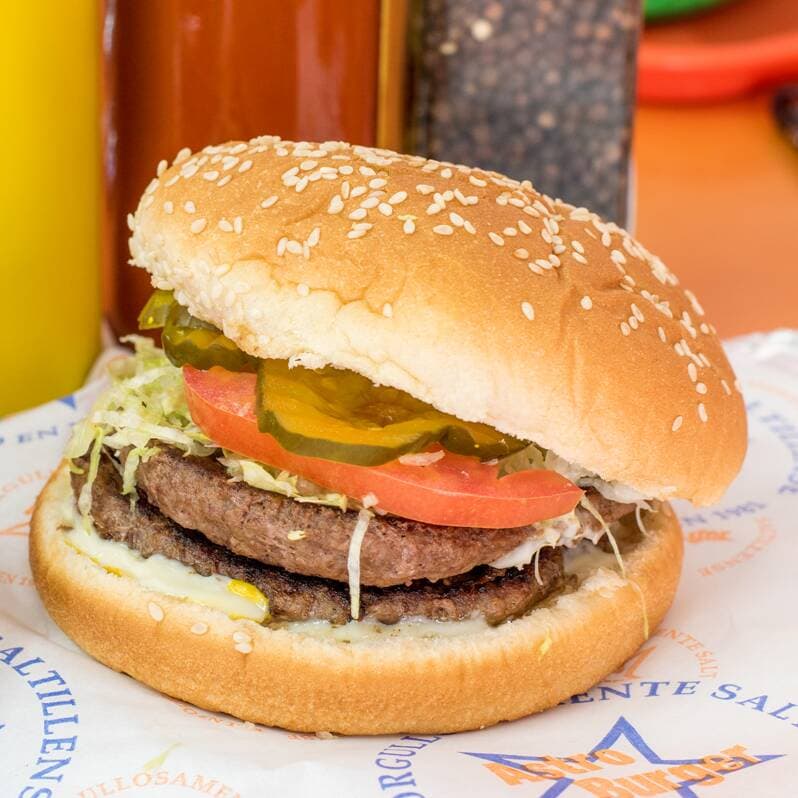 Hamburguesa con Dos Carnes.