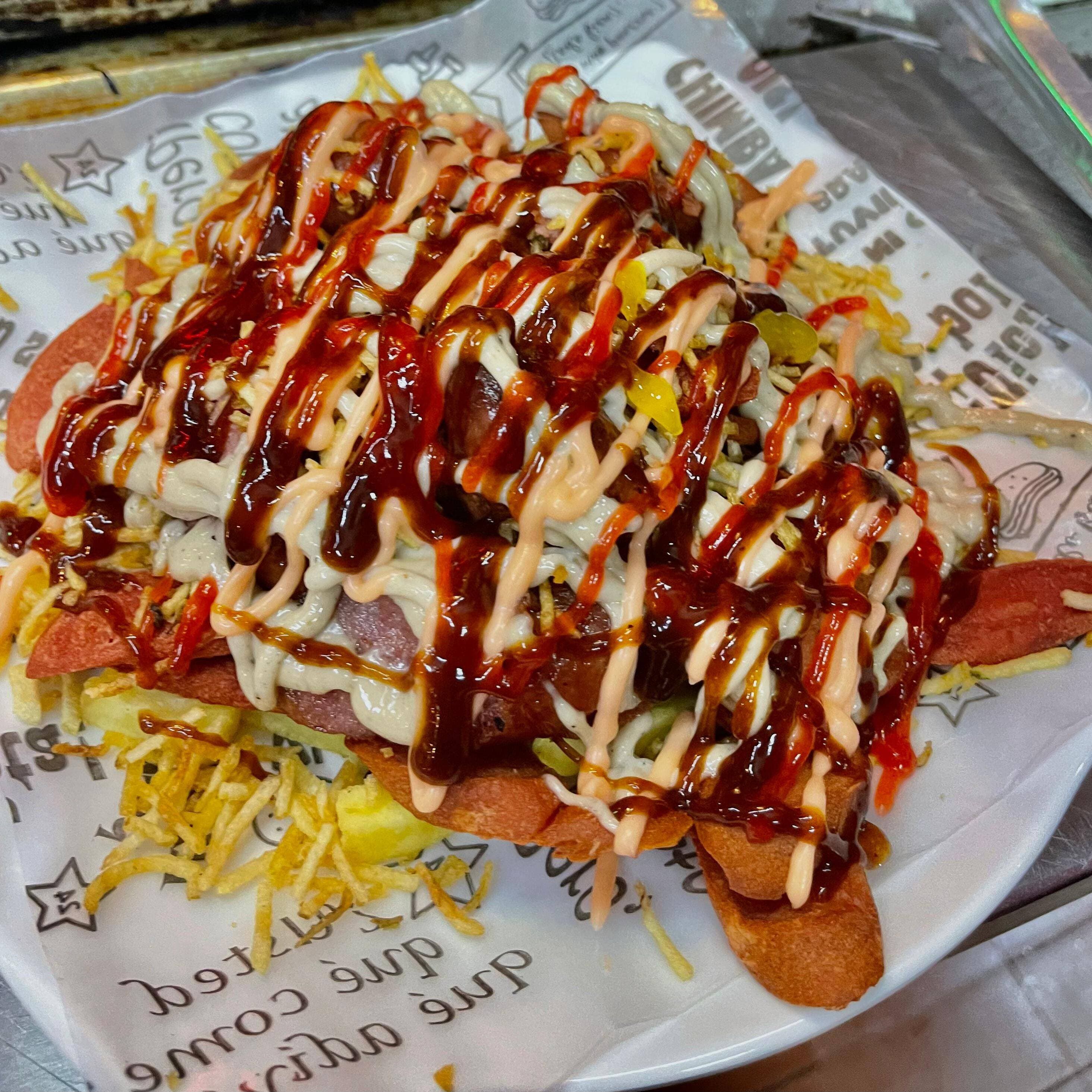 Salchi Sencilla con Queso Personal