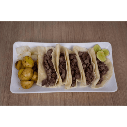 5 Tacos Arrachera