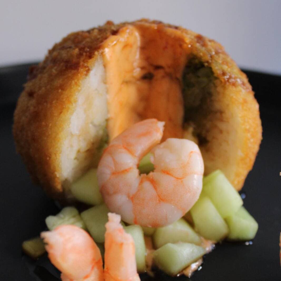 Bola de Arroz de Camarón