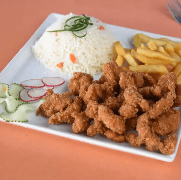 Fajitas de Pollo Empanizadas