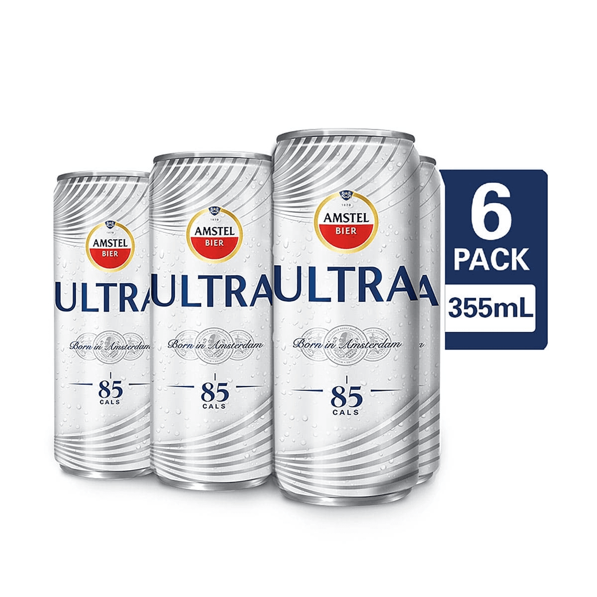 6 de AMSTEL ULTRA (Latas)