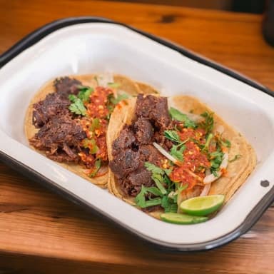 Taco Tatemado de Birria de Res