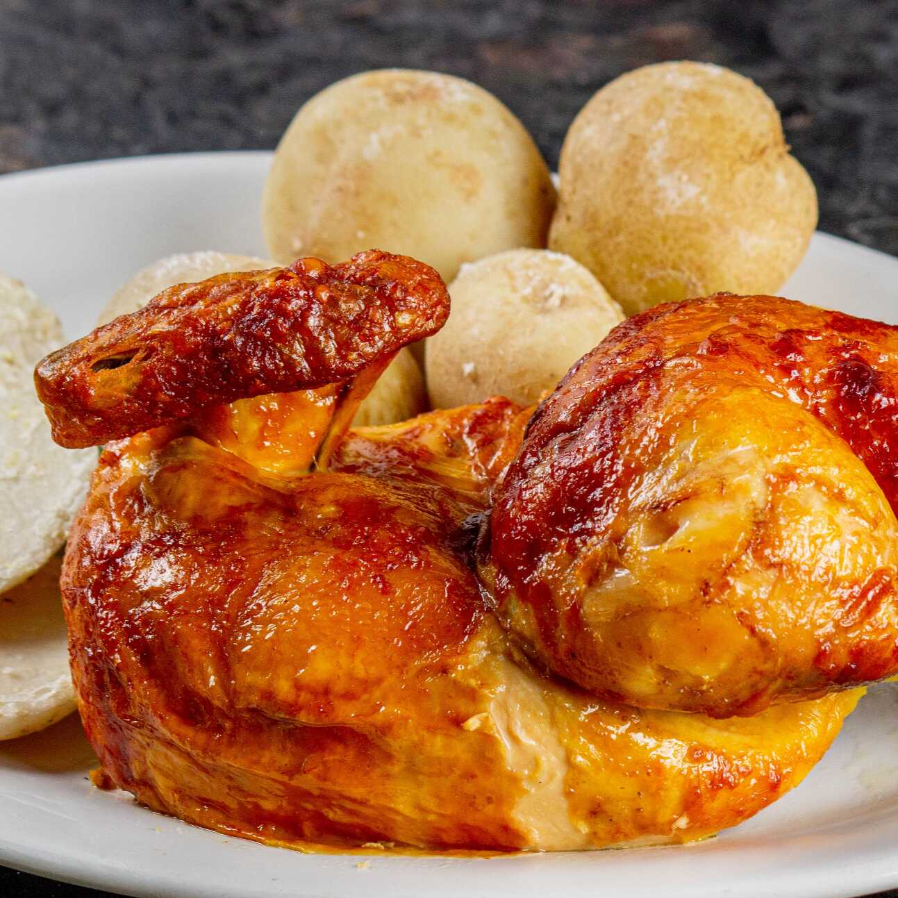 1/2 Pollo asado