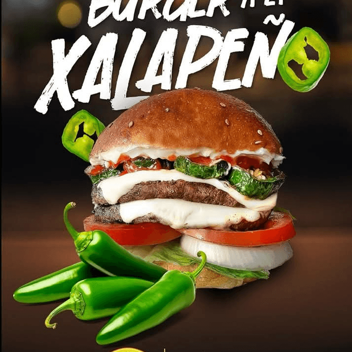Hamburguesa Xalapeño Doble