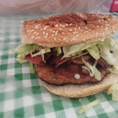 Hamburguesa de Tocino