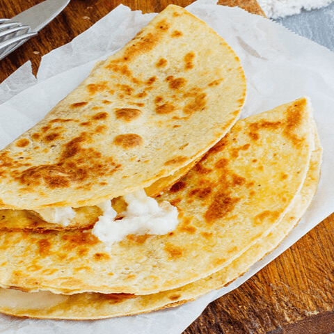 Quesadilla natural de harina