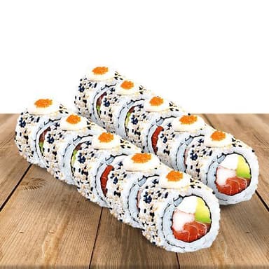 California Roll por 10 Bocados