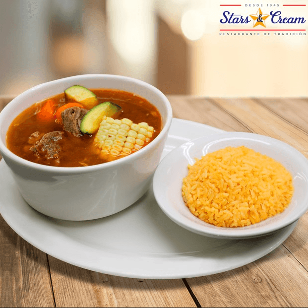 Caldo de Res con Verdura