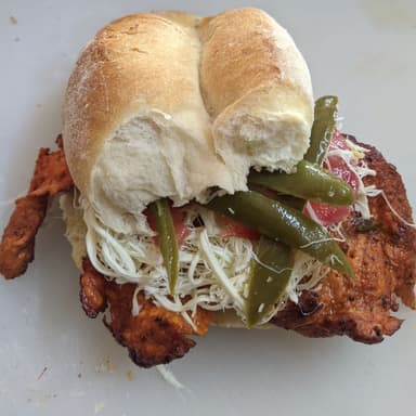 Torta Carne Enchilada