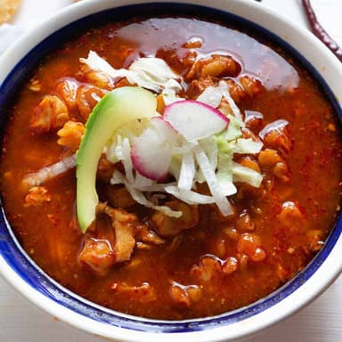 MEDIO LITRO POZOLE ROJO DE PUERCO