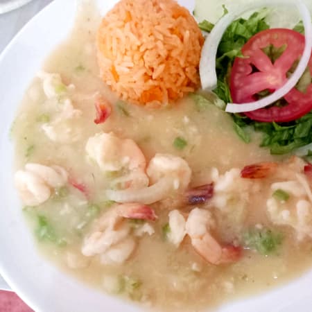 Camarones al mojo de ajo