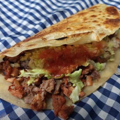 Tostada de Res Pz