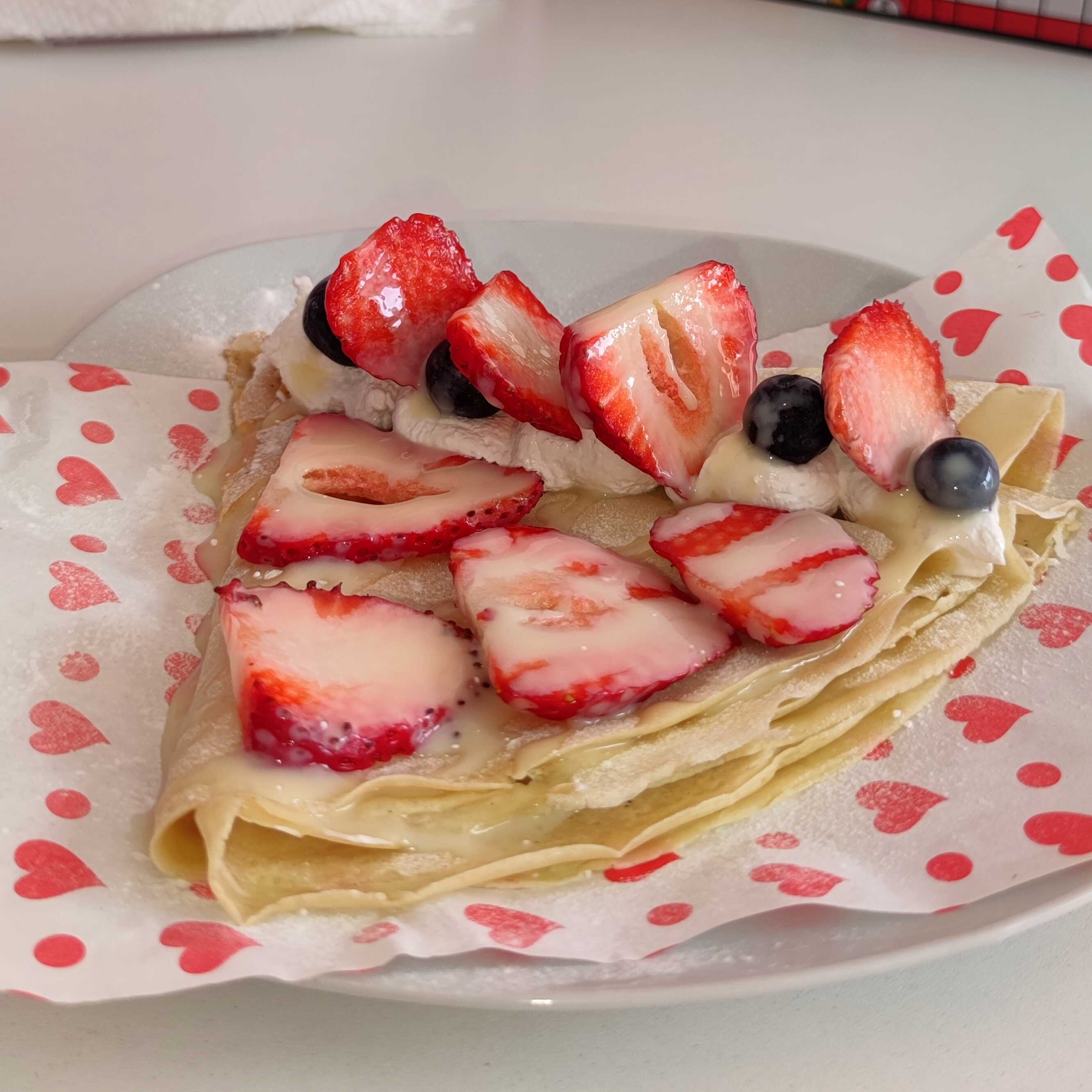 Crepe Frutos Rojos