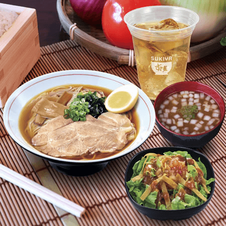 Ramen Combo Ensalada Azteca