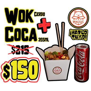 Combo Wok Cerdo + Coca