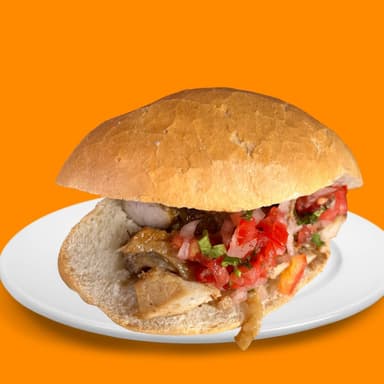 Torta de Carnitas Maciza