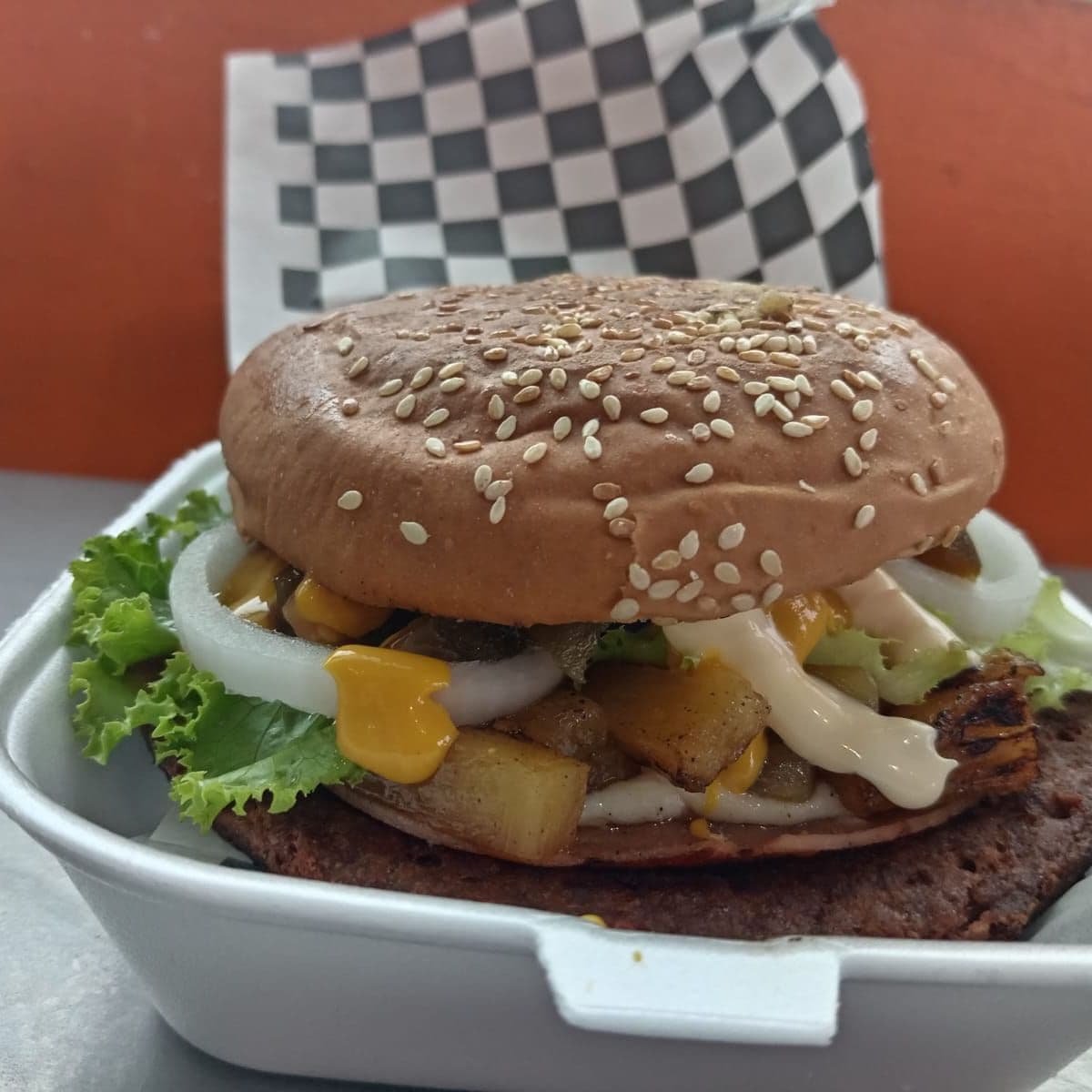 Hamburguesa Hawaiana