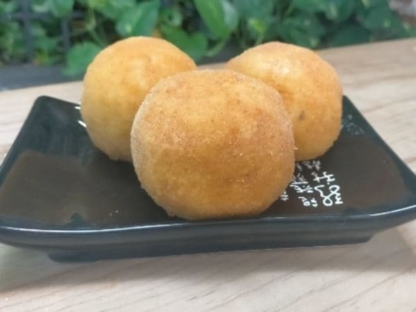 Bolas de fuego surimi