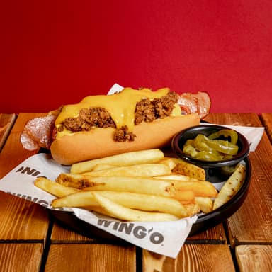 Chili dog + bebida