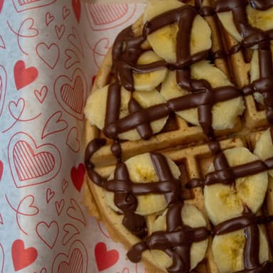 Waffle 2 ingredientes