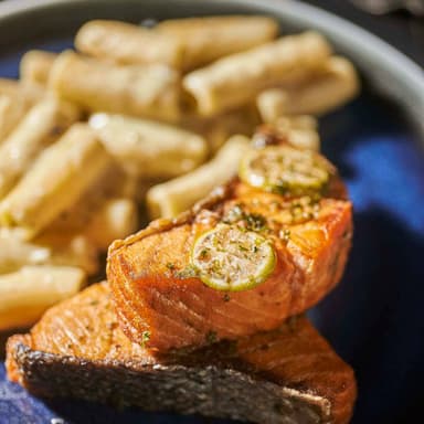 Salmón a la Meuniere