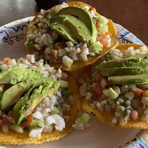 Tostada de Pescado