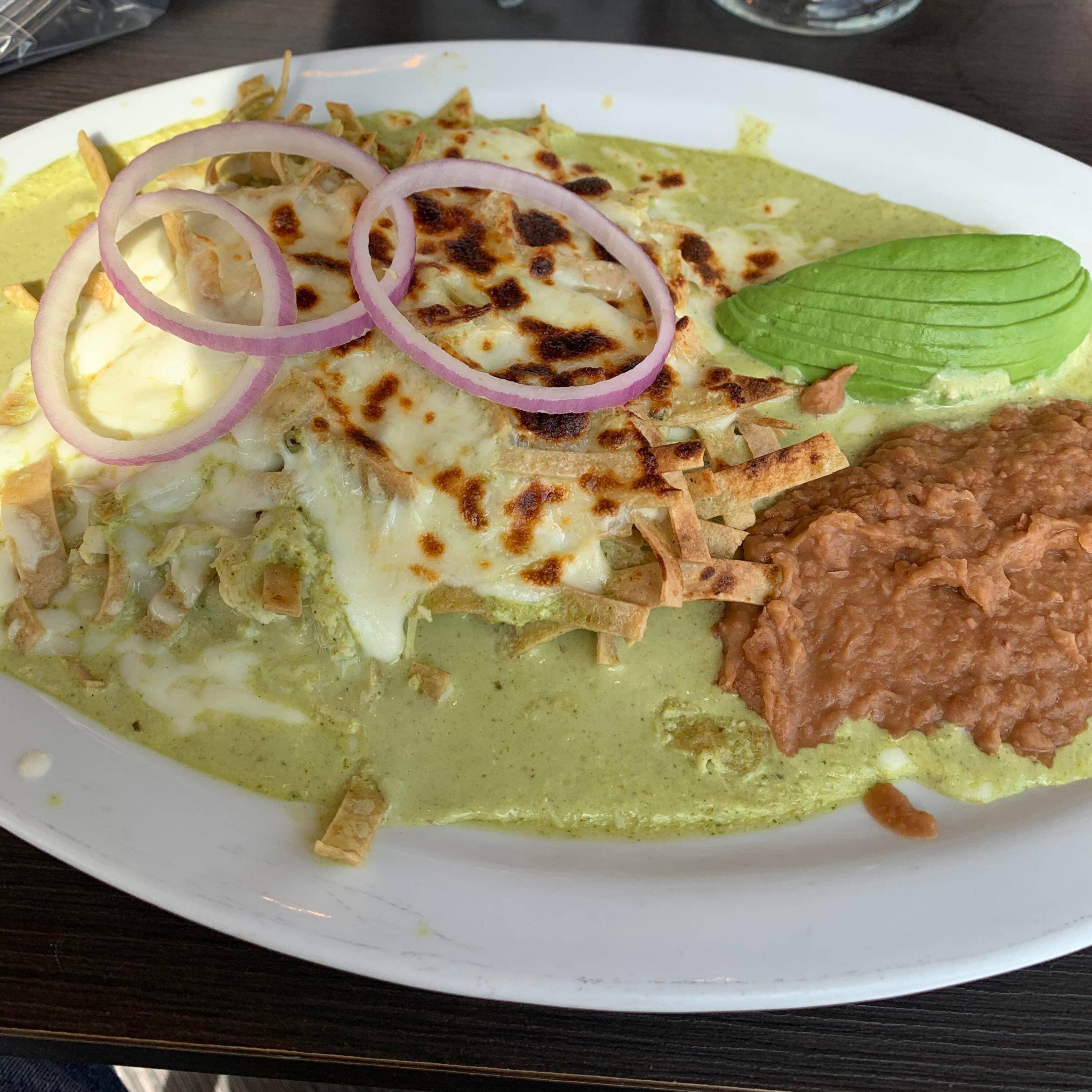 Chilaquiles Suizos.