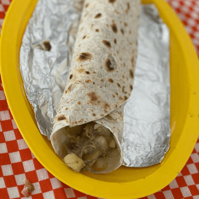 Burrito de Papas Verdes