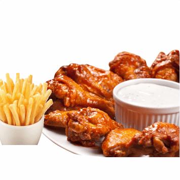 Alitas BBQ X8 Piezas