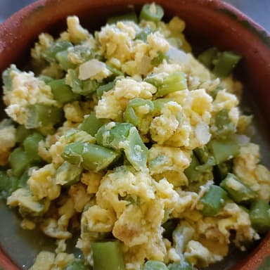 Taco de Ejote con Huevo