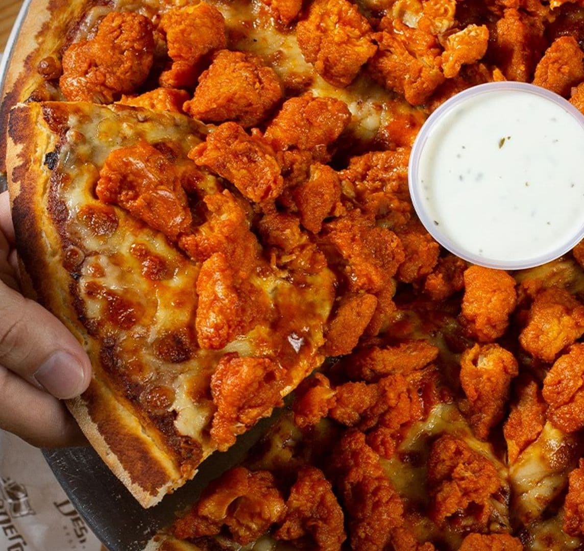 Pizza de boneless