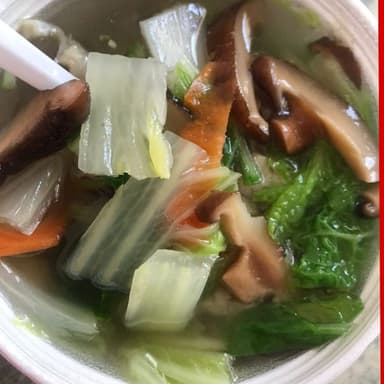 Sopa de Hongo Negro