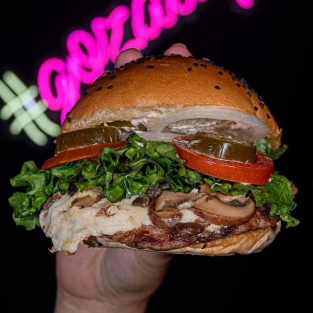 HAMBURGUESA CHAMPIÑÓN