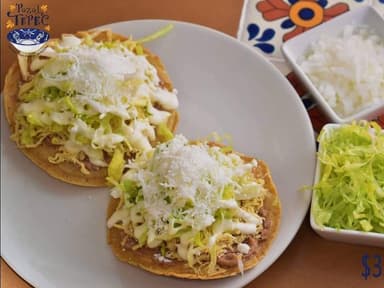 Tostadas De Pollo (2pzas)