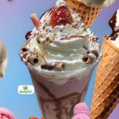 Malteada Fresa