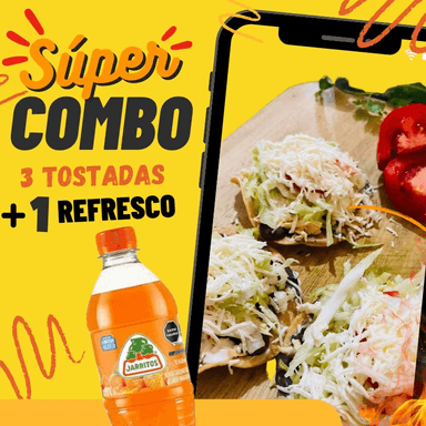Combo - Tostadas + Refresco