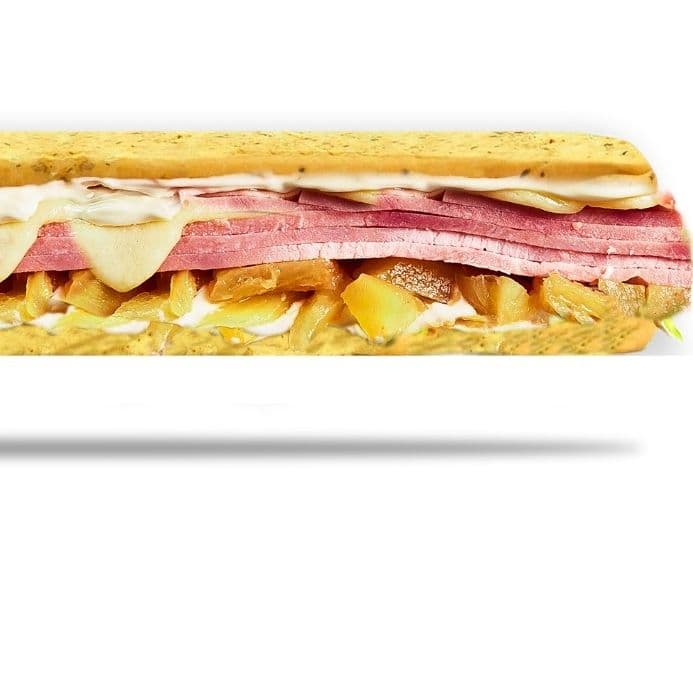 Promo Caramelizado Piña ,jamon 23cm