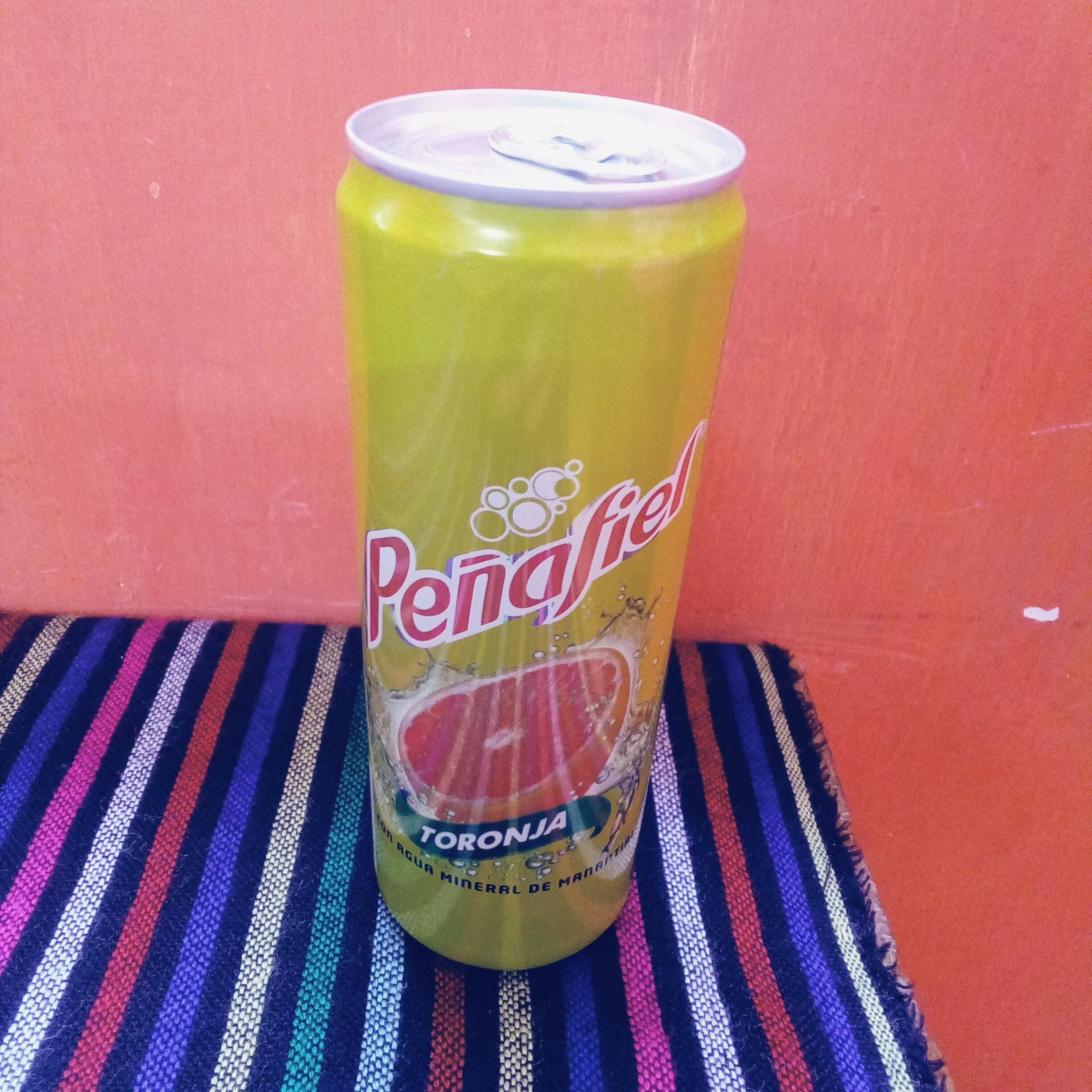 Refrescos de Lata Peñafiel Toronja