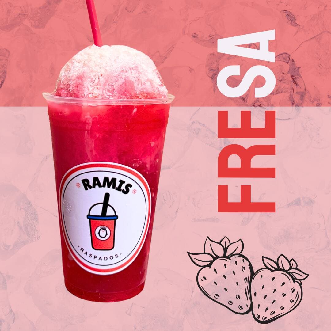RASPADO DE FRESA