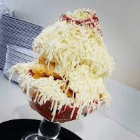 ...Helado Con Queso 2 Personas  24 Onz. 50%
