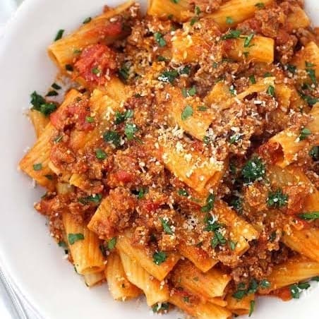 Rigatoni Bolognesa