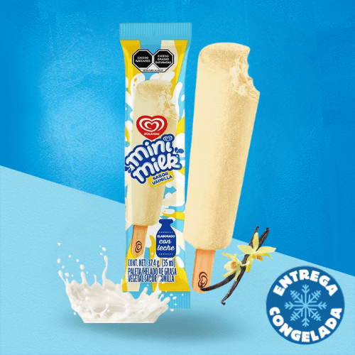 Mini Milk Vainilla (2 Piezas)